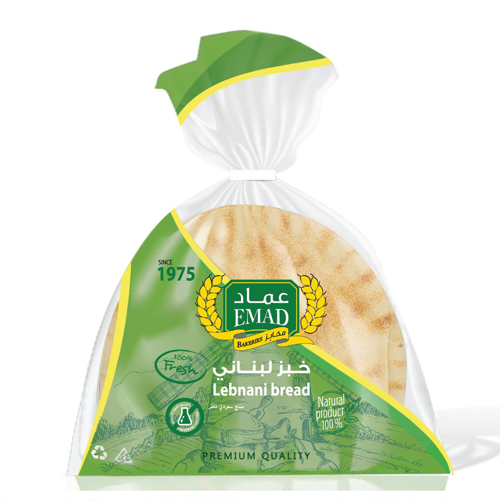 خبز لبناني أبيض